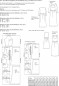 Preview: 02-758 Jerseykleid mit Rockabtrennung, ärmellos und mit Ärmel