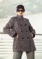 Preview: 04-243 2-reihige Jacke mit Stehkragen