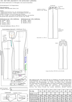 Preview: 00-126 5-pocket mit verkürztem Leib