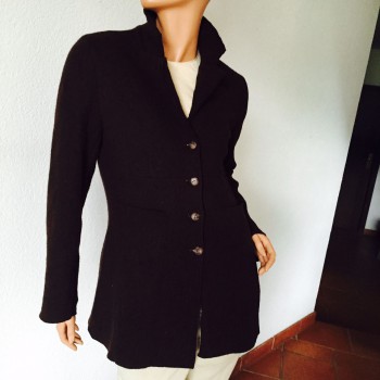 Art. 04-840 taillierte Walkjacke mit Reverskragen