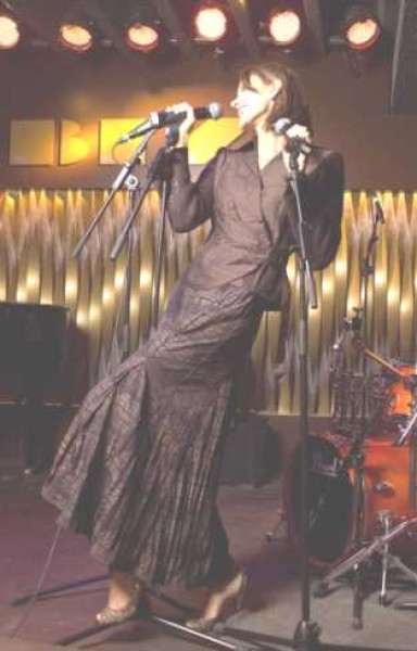 01-399 langer Rock mit angeschnittenen Godets