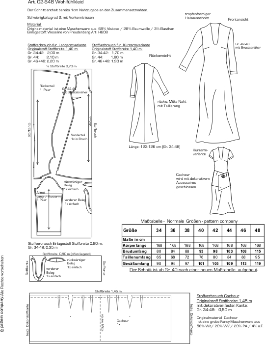 02-648 Wohlfühlkleid mit Cacheur