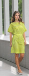 02-918 sommerliches Kleid / Top mit überschnittener Schulter
