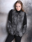 Art.  06-697  Strickjacke mit Reißverschluss